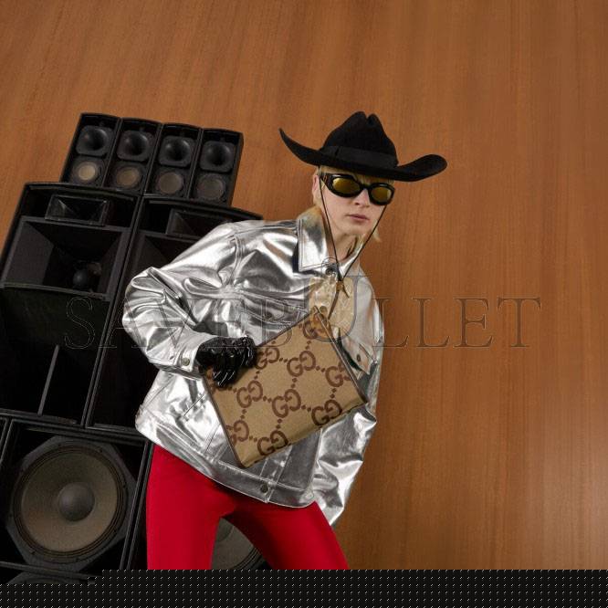 G*u*i jumbo gg pouch 696015 （26*20*6cm）