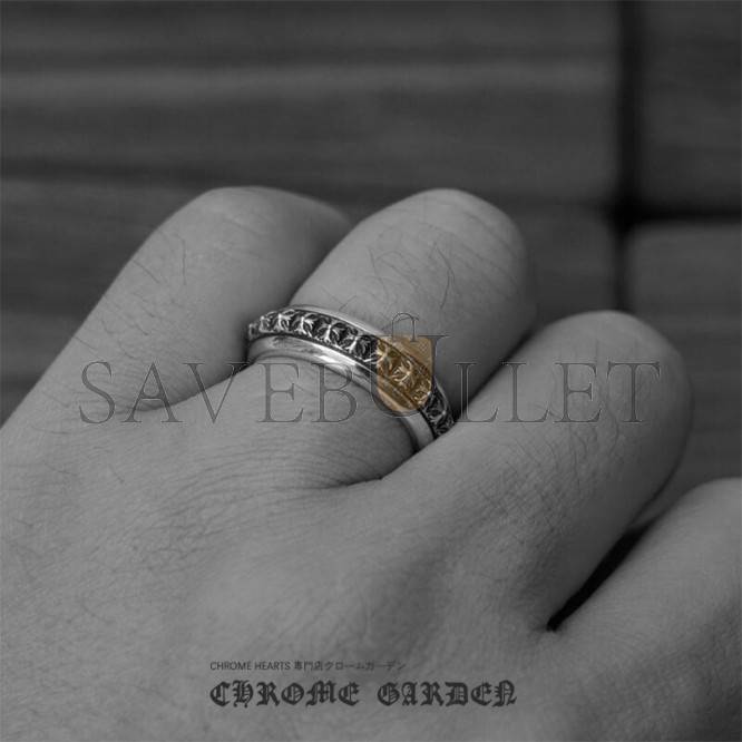 Ch**me He**ts ch plus pyramid open band ring