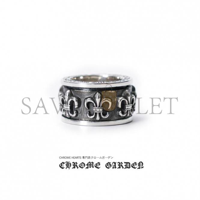 Ch**me He**ts bs fleur spinner ring