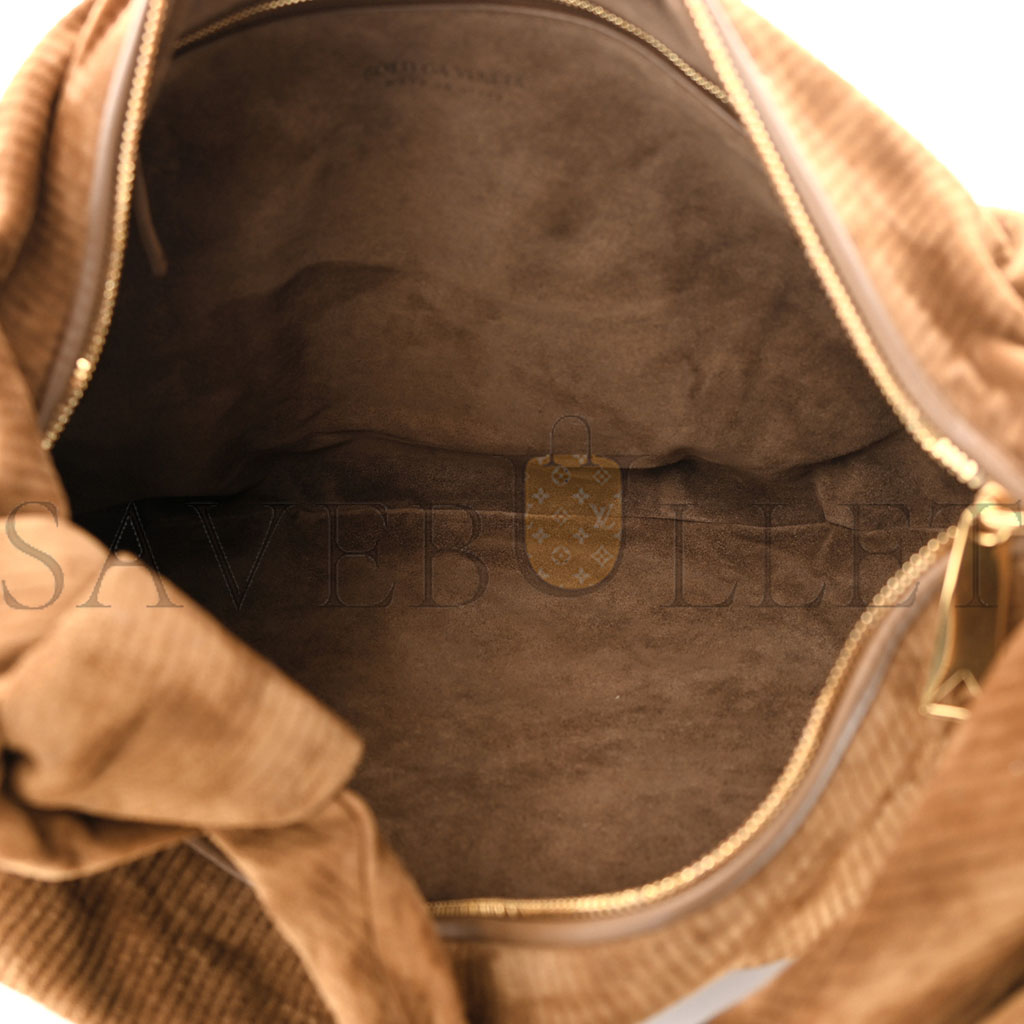 bo*te*ga Ve*ne*ta suede corduroy small jodie hobo jacobean (49*30*8cm)