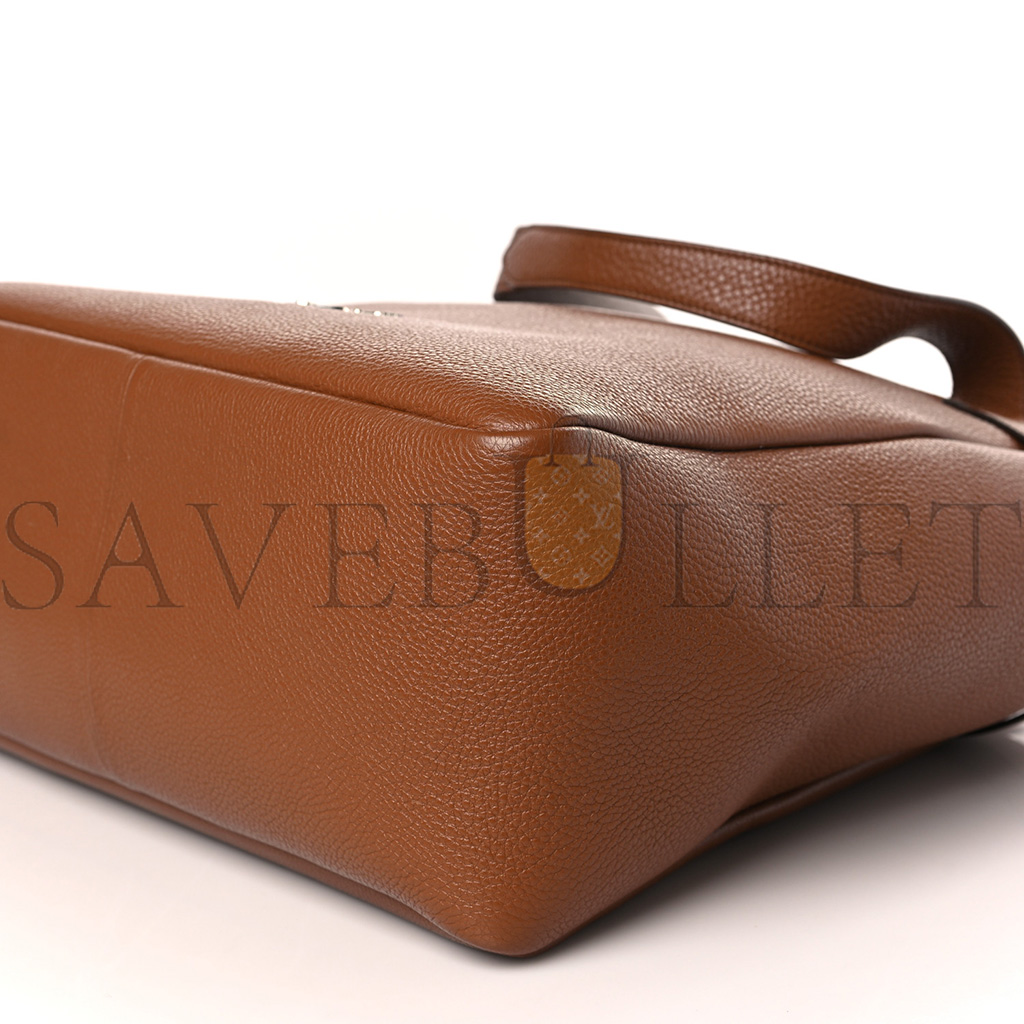 Pra*a vitello daino flou dynamique tote cognac (32*27*14cm)