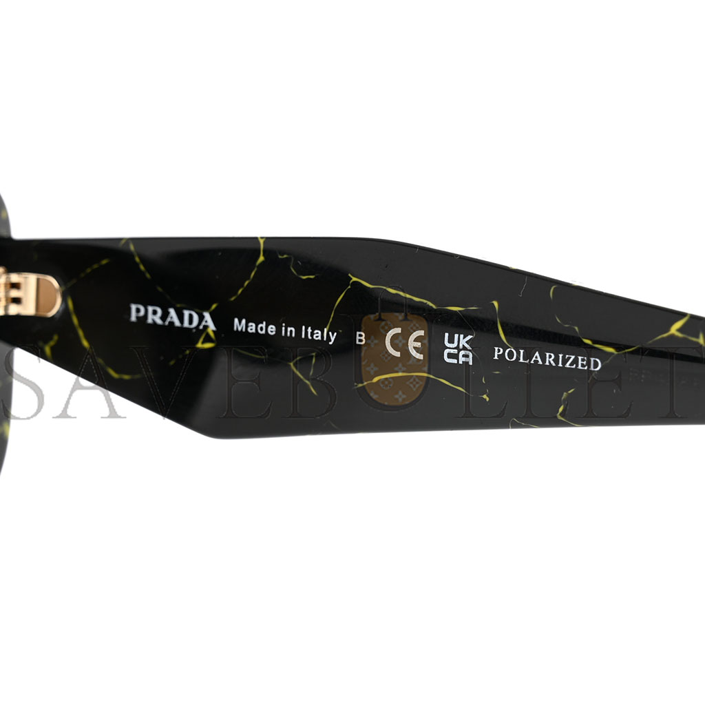 Pra*a acetate polarized symbole sunglasses spr 16w-f black marble