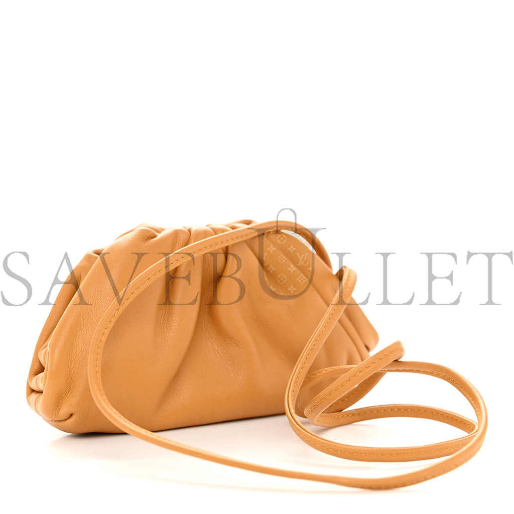 bo*te*ga Ve*ne*ta butter calfskin coin purse ocra (13*8*4cm)