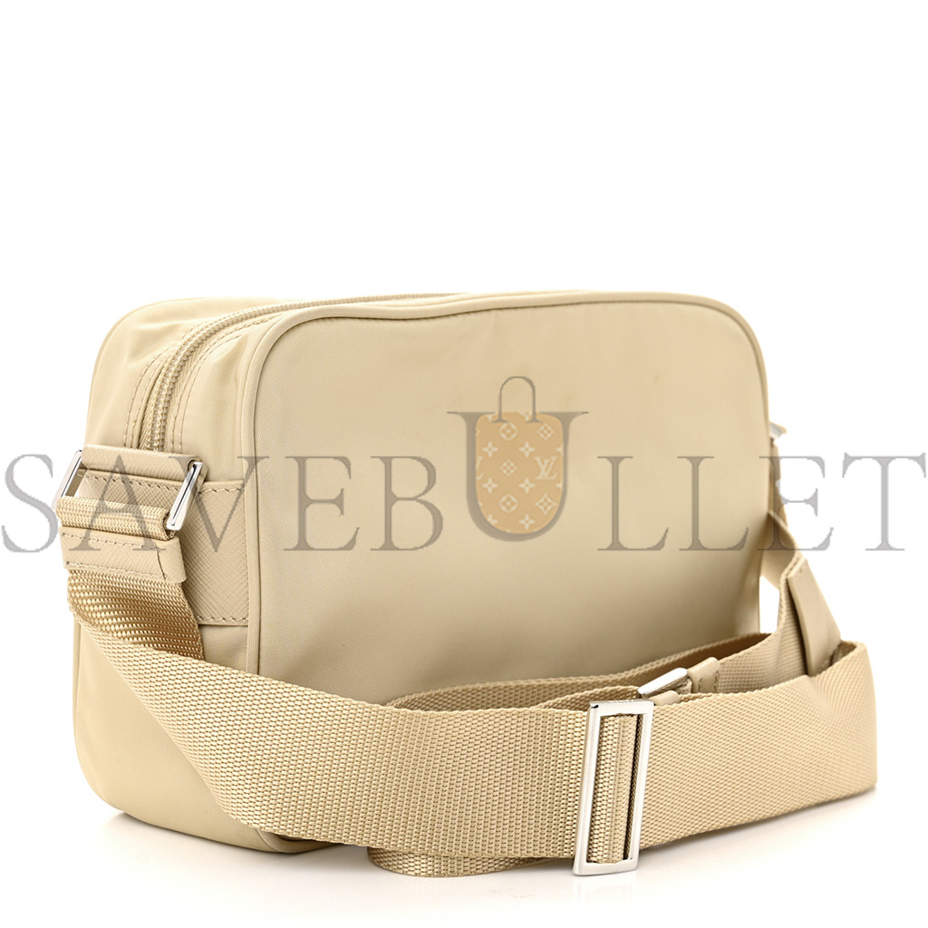 Pra*a nylon re-edition shoulder bag deserto (23*15*6cm)