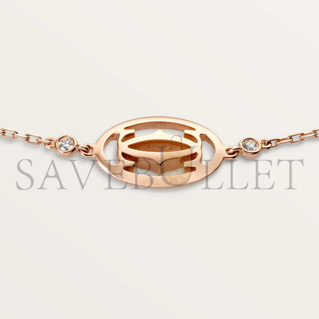 Ca*t*er  logo bracelet b6038000