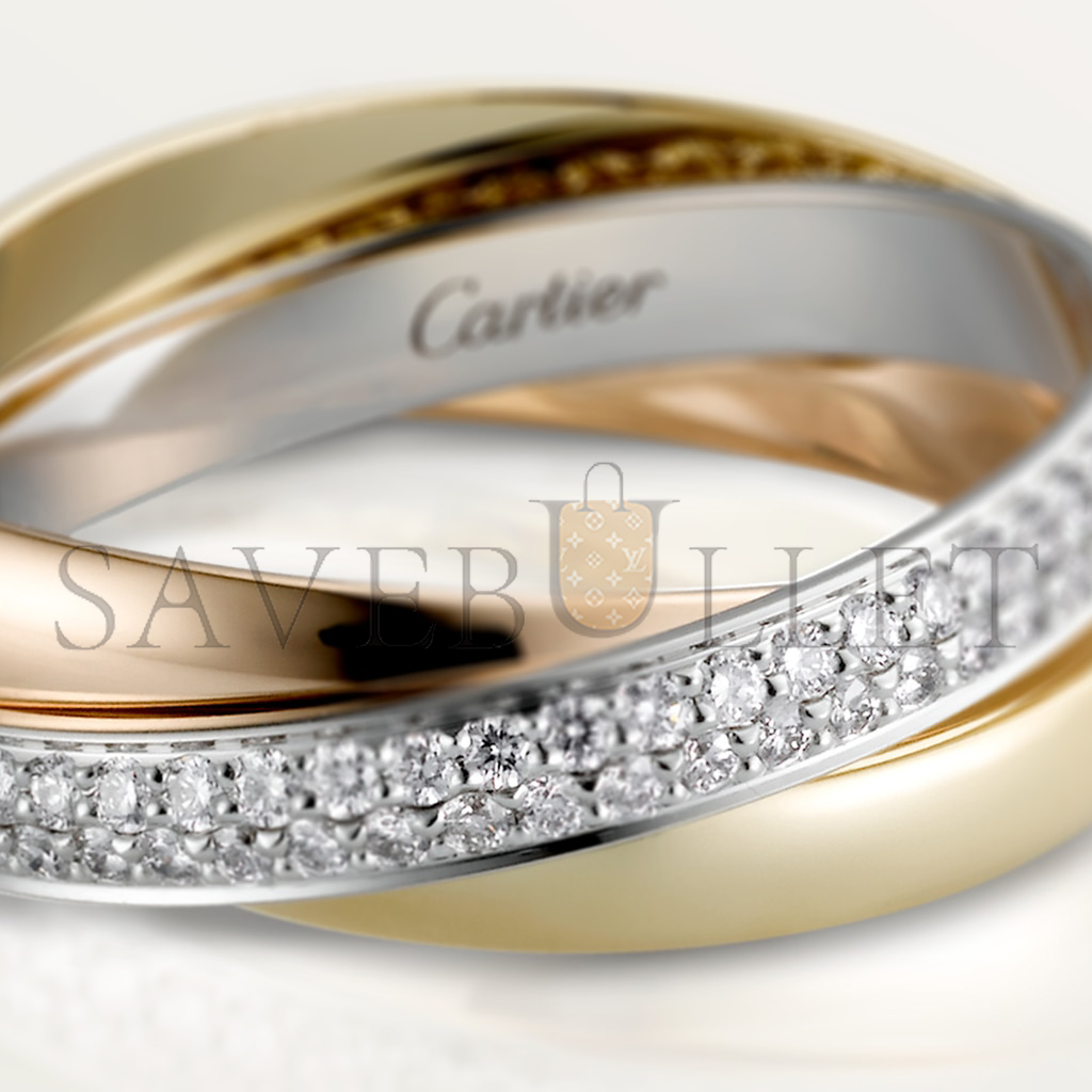 Ca*t*er trinity ring, small model b4086000