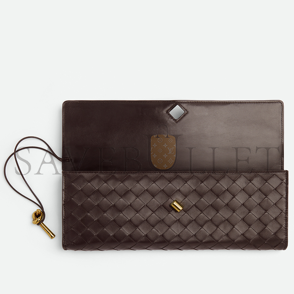 bo*te*ga Ve*ne*ta andiamo clutch 741511vcpp32190 (31*13*3cm)