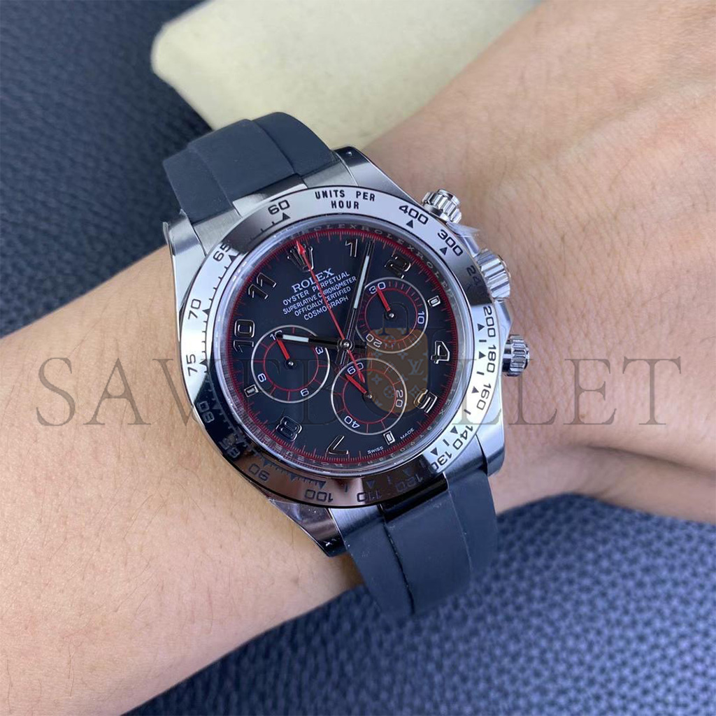 R*l*x daytona cosmograph 40mm 18k white gold automatic mechanical watch 116519-0104