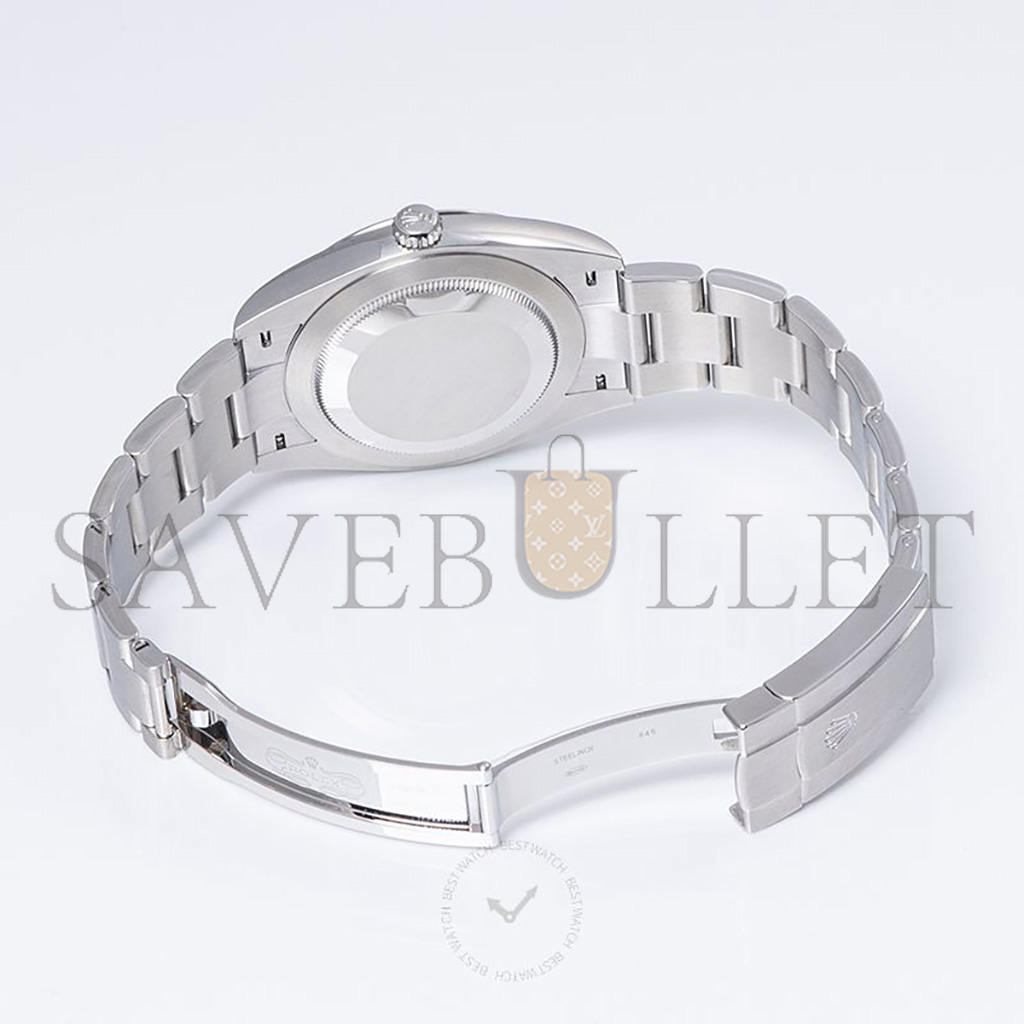 R*l*x oyster perpetual stainless steel automatic watch 124300-0004