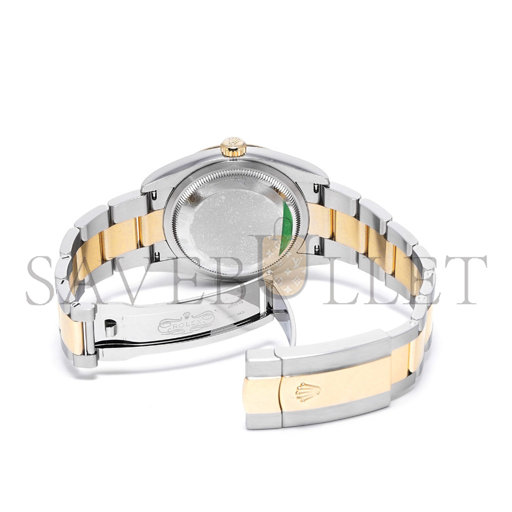 R*l*x datejust golden palm pattern watch 126203