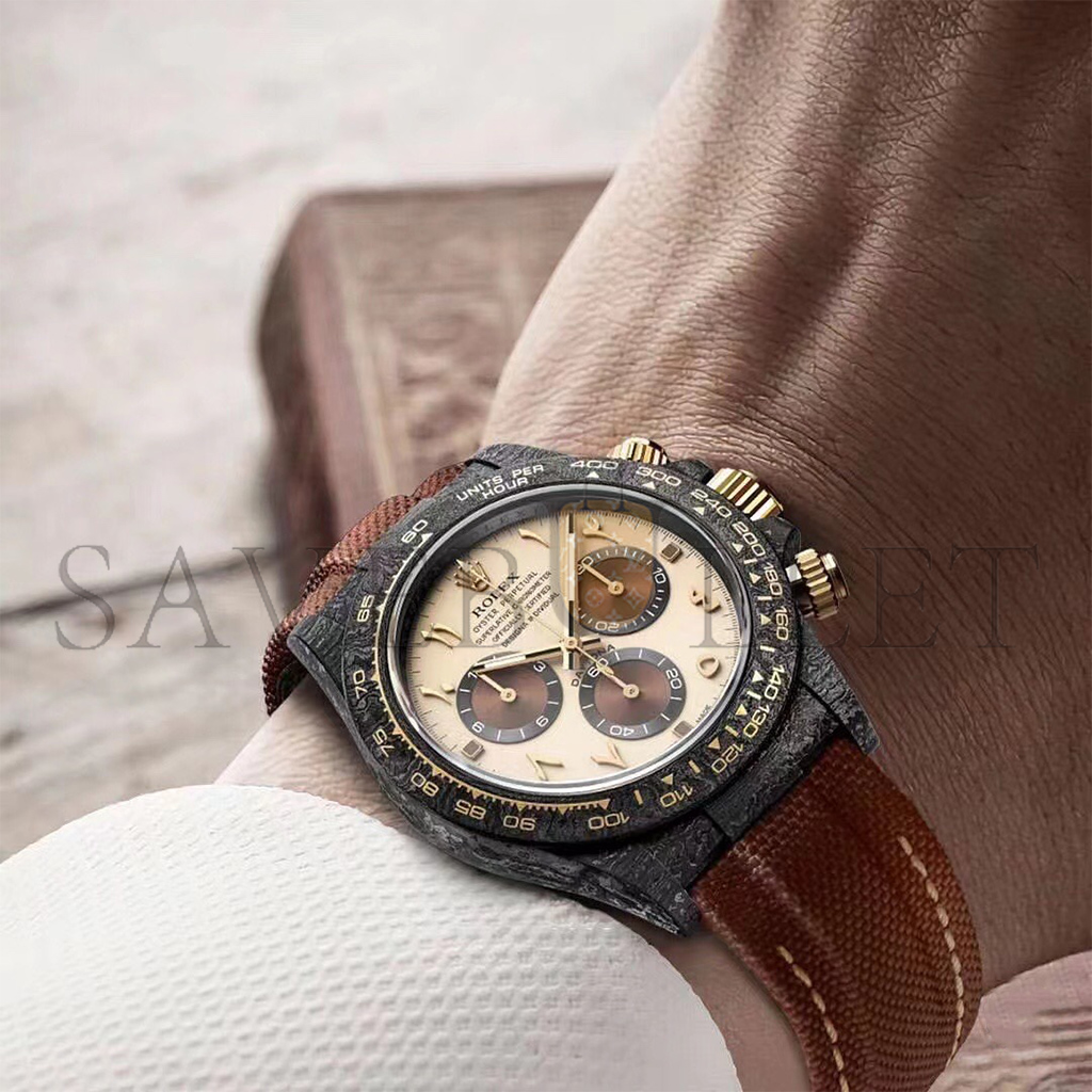 R*l*x daytona diw carbon fiber ‘desert eagle arabian’ watch 126503