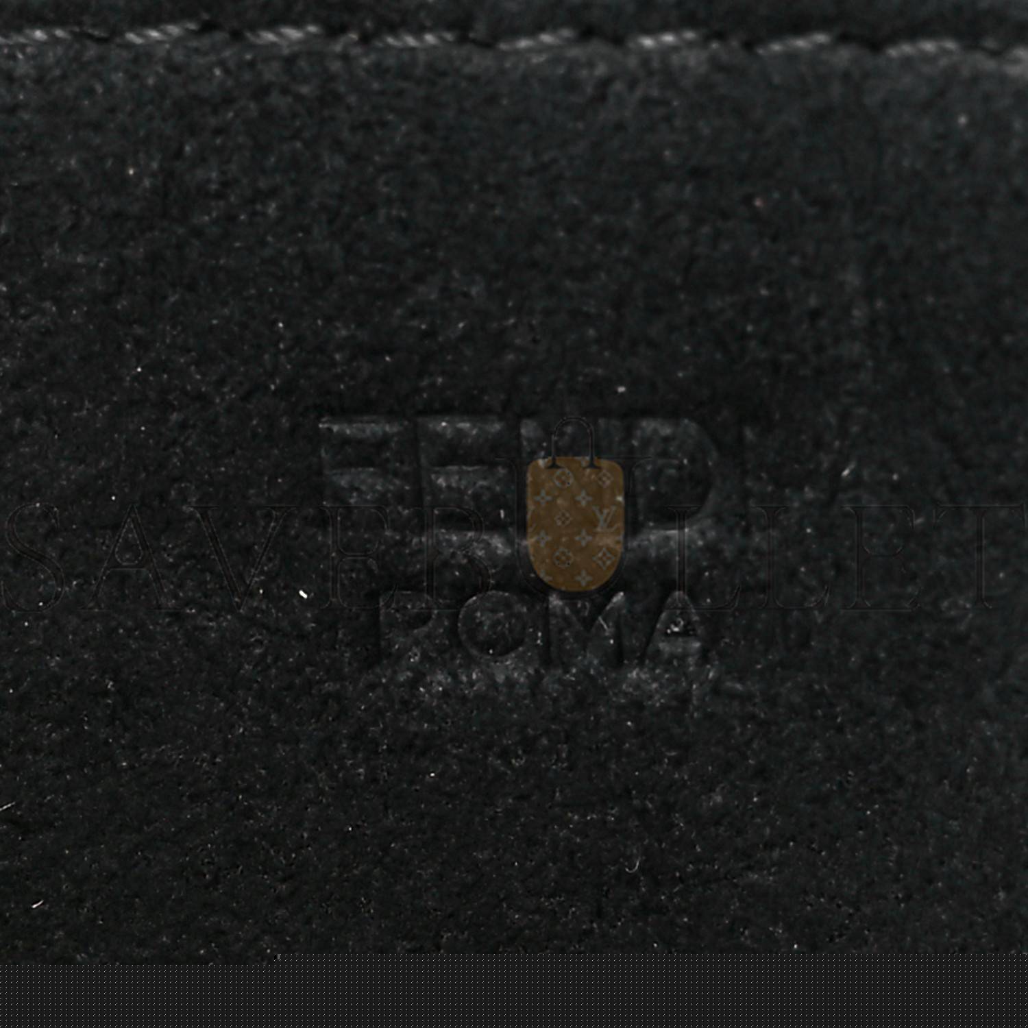 F**di vitello dolce crystal mini by the way boston bag ardesia (19*13*9cm)