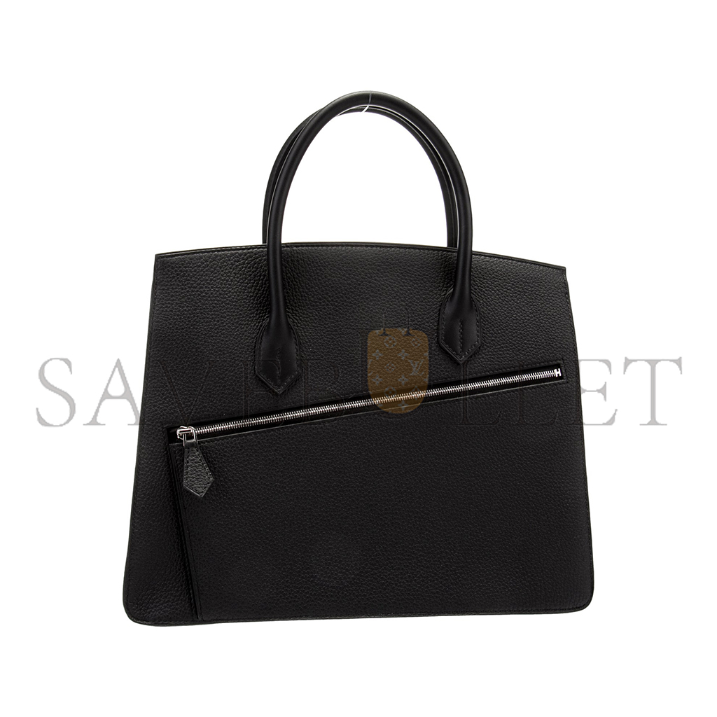 H**mes master birkin 30 irregular black bag 627760 (30*22*16cm)