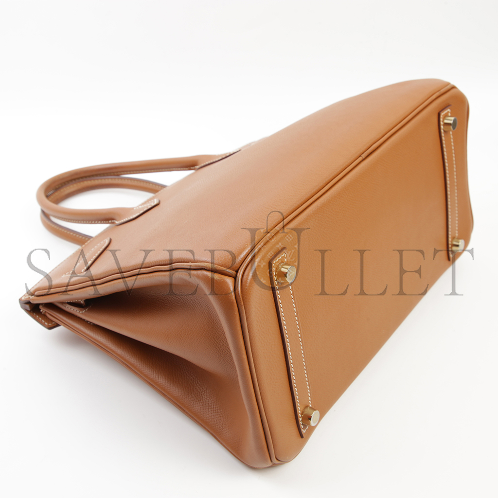 H**mes birkin togo 35 brown bag 1963189330 (35*25*18cm)