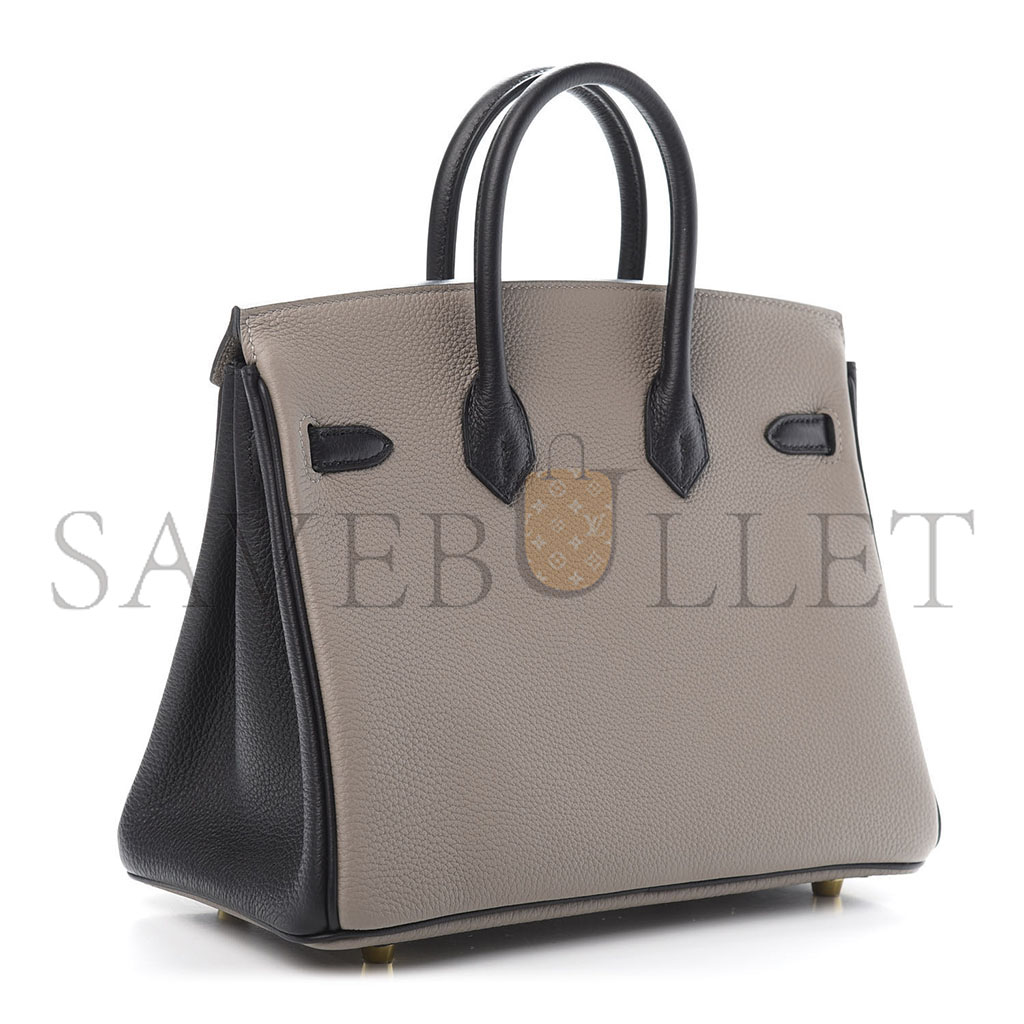 H**mes master birkin 30 togo leather turtledove gray gold buckle bag 645269 (30*23*15cm)