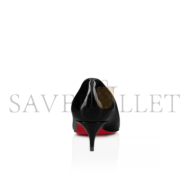 Ch**an louboutin katissima 45 mm pumps-vog patent leather-black-women 1250014b439