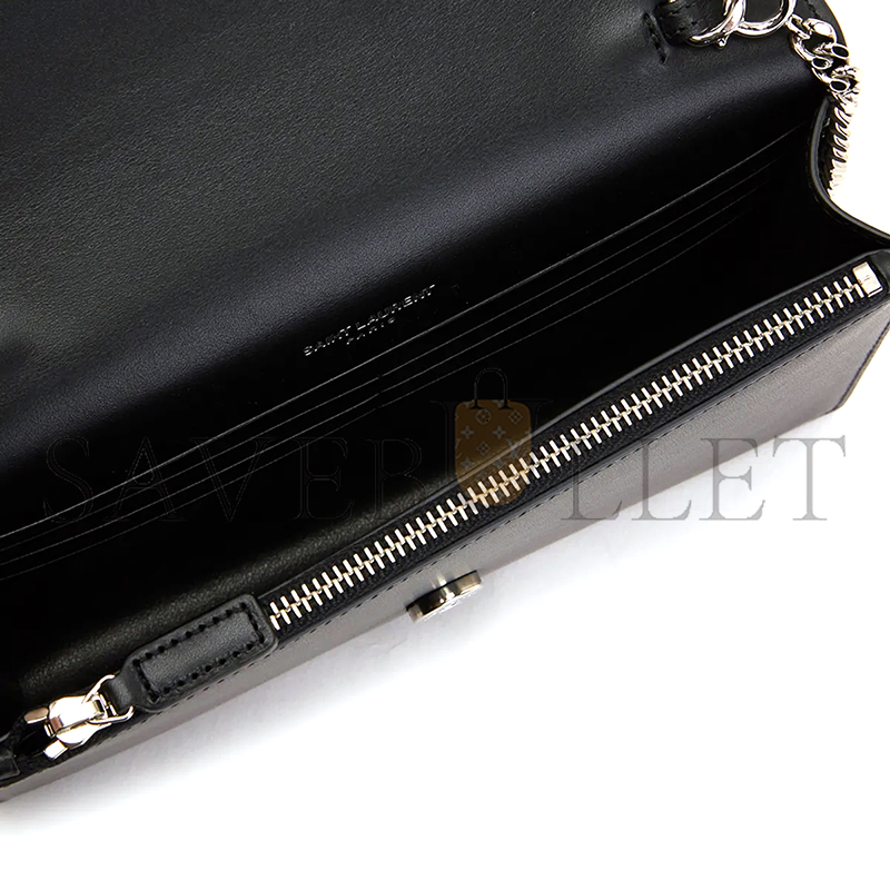 Y*L kate tassel silver chain chain crossbody bag 452159c150n1000 (24*14.5*5cm)