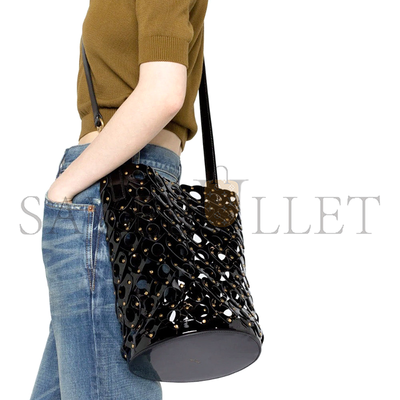 Y*L the hearted seau bucket bag stl47p688blk (20*30*20cm)