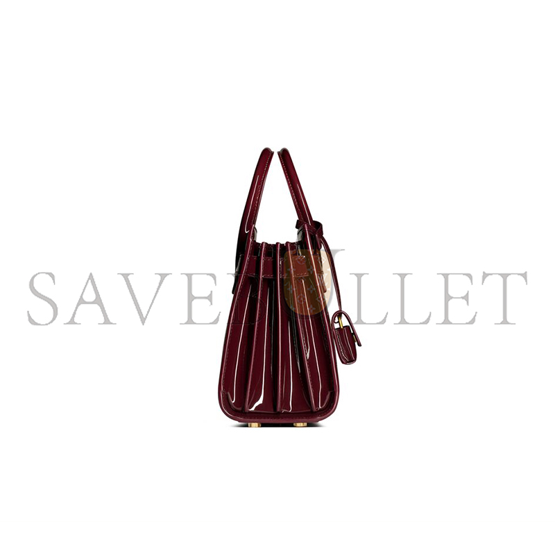 Y*L sac de jour in patent leather-nano 398711b870w6413 (22*18*10.5cm)