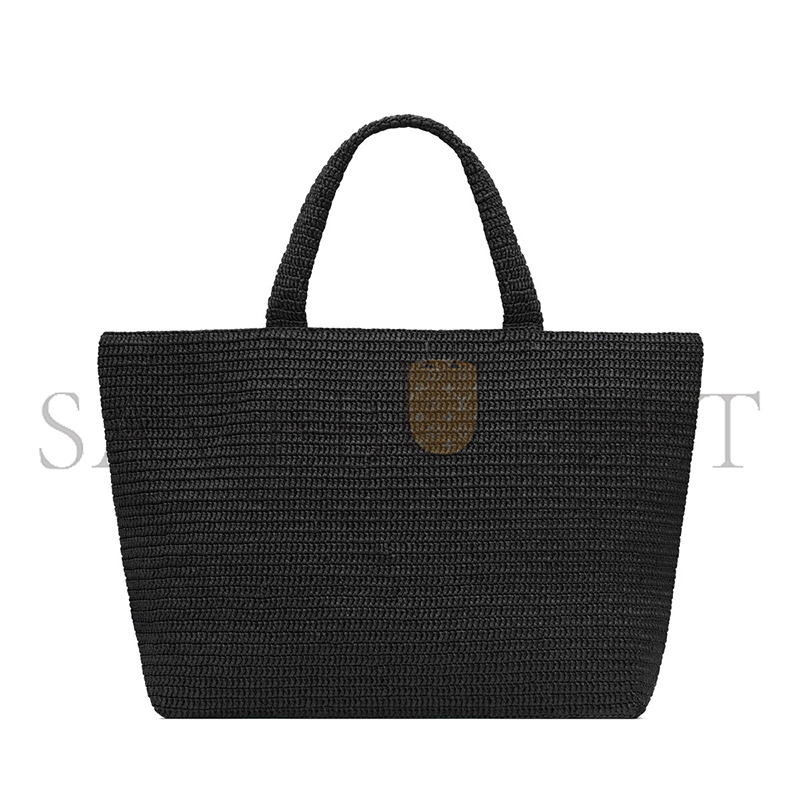 y*l Sa**t Lau*nt tote in raffia 756269gaaei1000 (50*34*17cm)