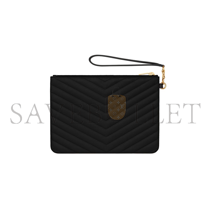 Y*L cassandre matelassÉ a5 pouch in leather 379039cwu011000 (24*17.5*1.5cm)