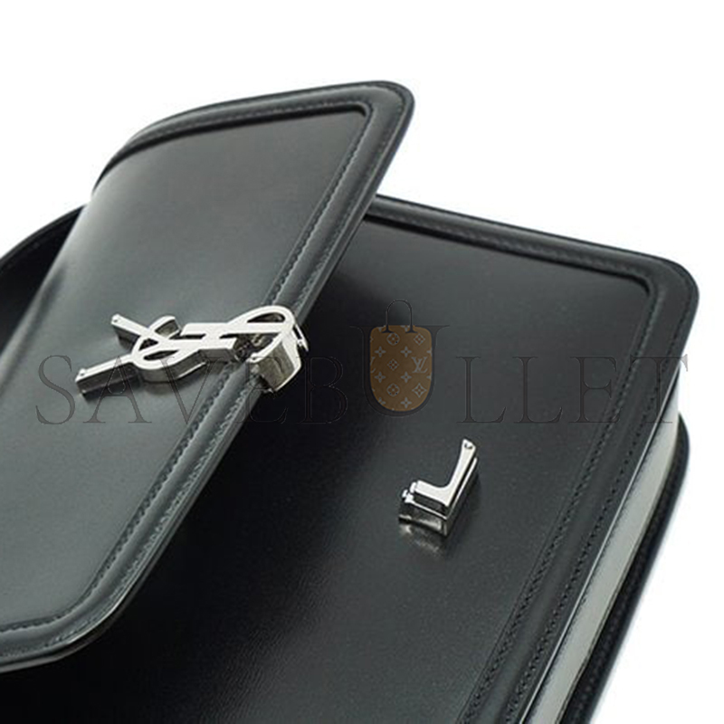 y*l solferino medium satchel in box Sa**t Lau*nt 7110390sx0e1000 (23*16*6cm)