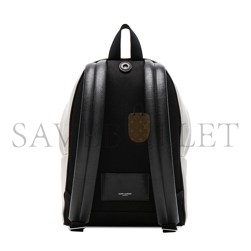 Y*L rive gauche fabric backpack white 5085489j51e9273 (26*35*16cm)