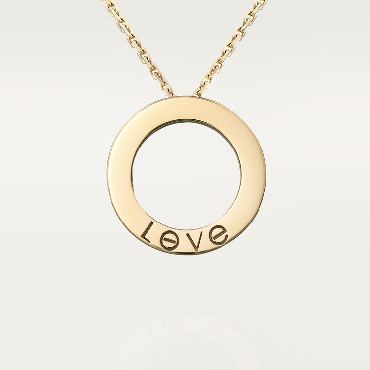 Ca*t*er  love necklace, diamond-paved b7058400