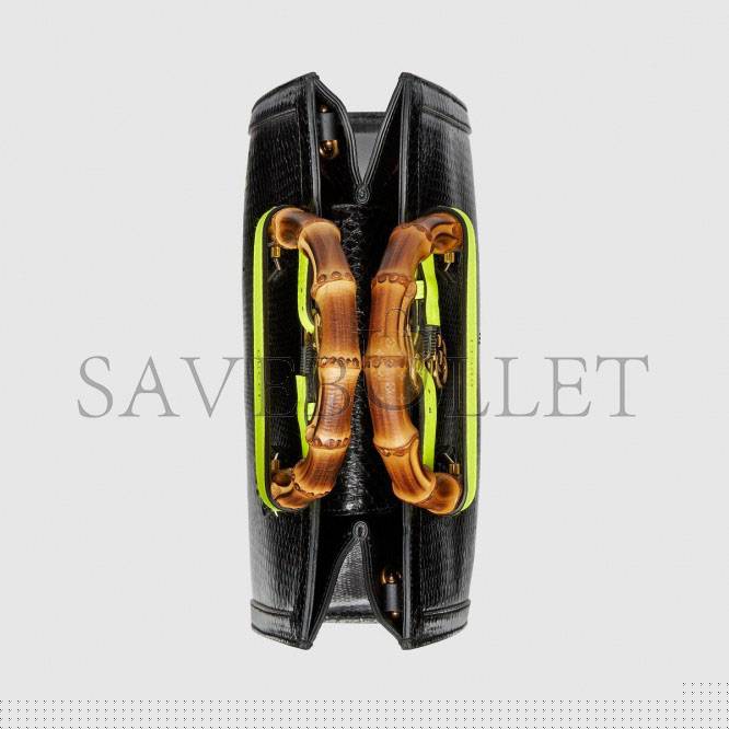 G*u*i diana small python tote bag‎660195  （27*24*11cm）