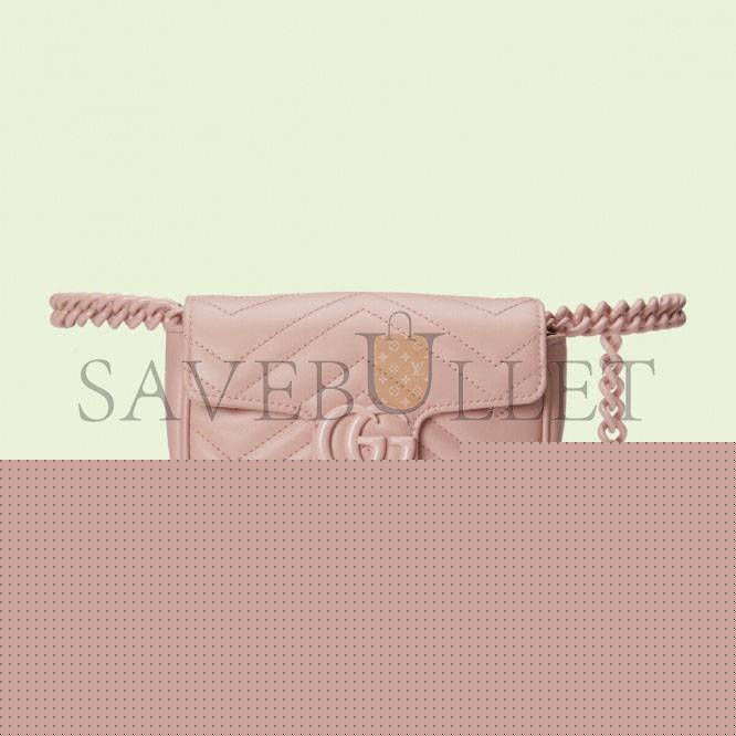 G*u*i gg marmont belt bag 699757 （16.5*10.2*5.1cm)
