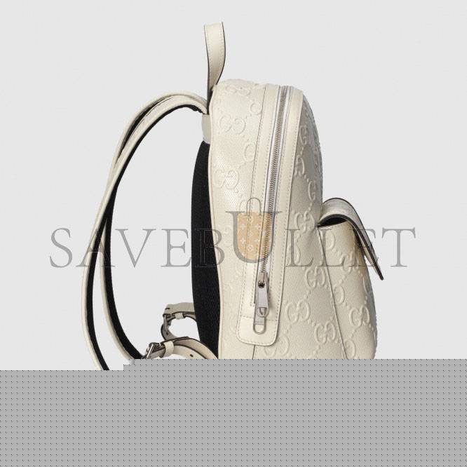 G*u*i gg embossed backpack  658579  (37*27*13cm)