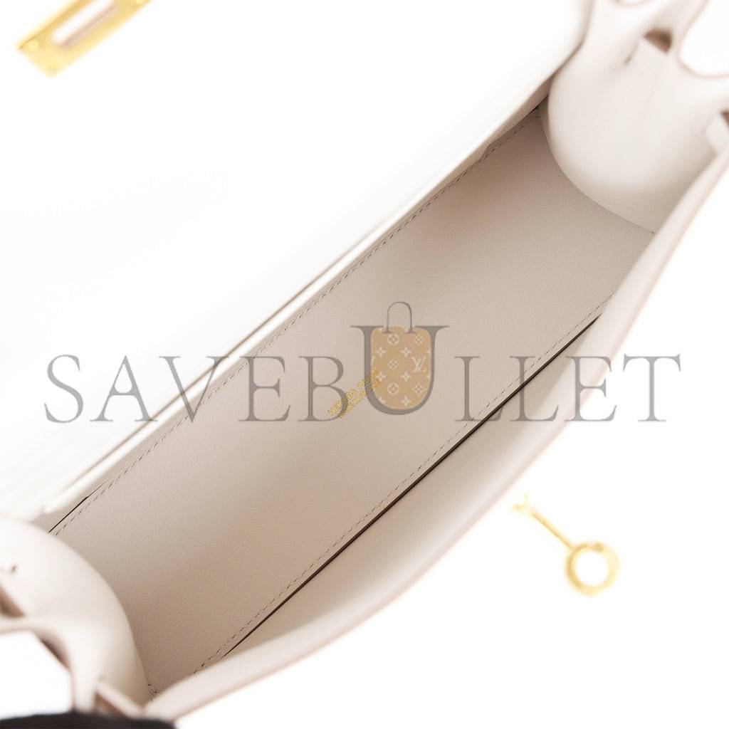 H**mes kelly danse gris perle swift gold hardware (22*16*7cm)