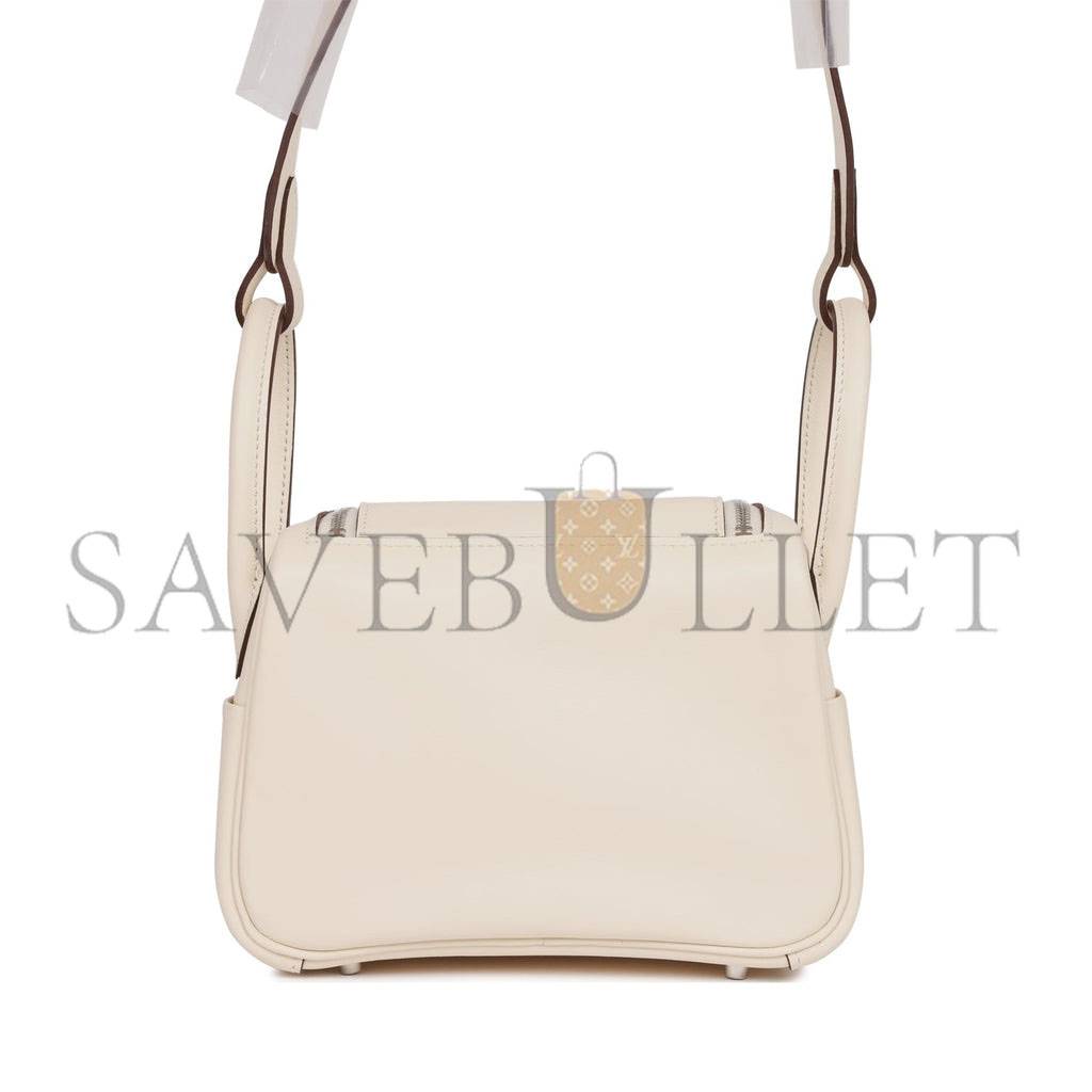 H**mes mini lindy nata verso swift palladium hardware (19*12.5*9)