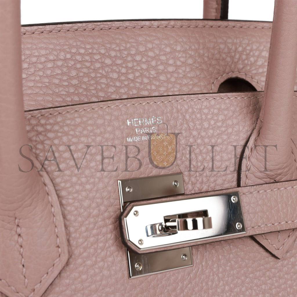 H**mes birkin 30 glycine clemence palladium hardware (30cm)