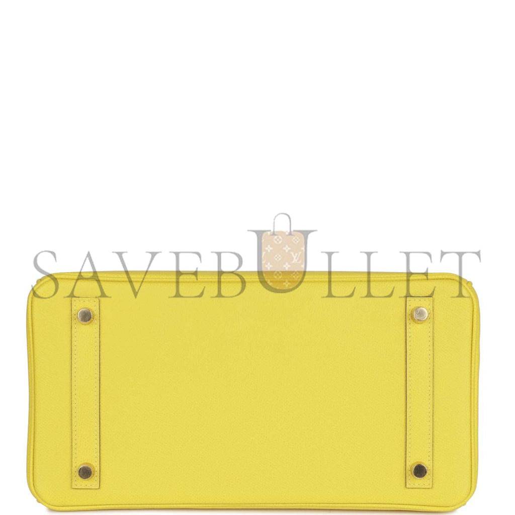 H**mes birkin 30 lime epsom gold hardware (30cm)