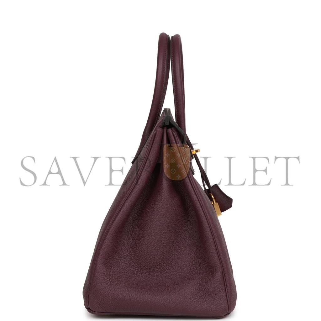 H**mes birkin 35 cassis togo gold hardware 39806150312030 (35cm)