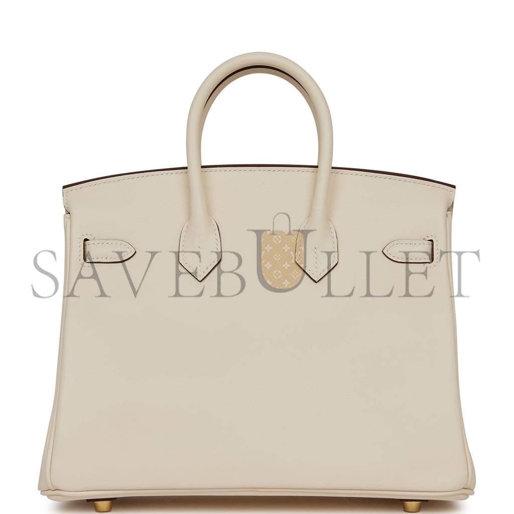 H**mes birkin 25 nata swift gold hardware (25cm)