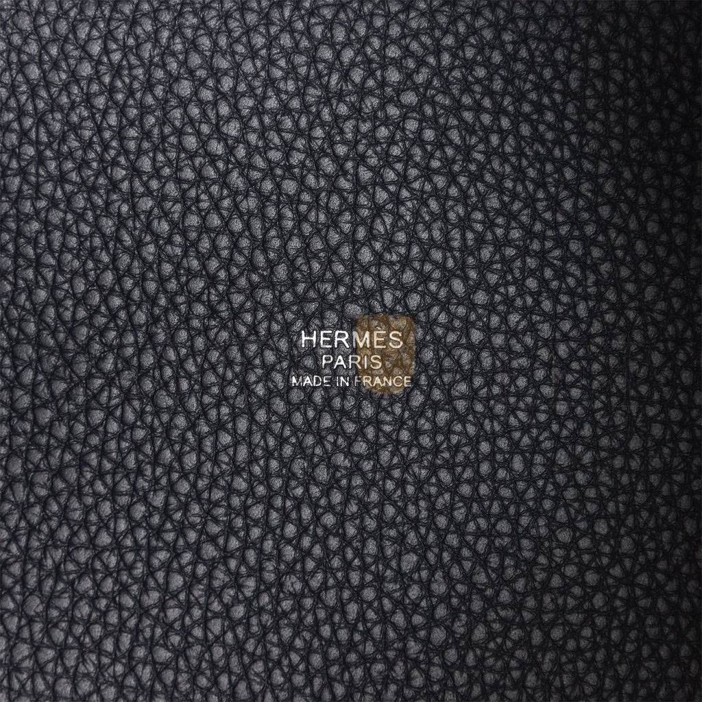 H**mes picotin lock 18 caban clemence palladium hardware (18*13*18cm)