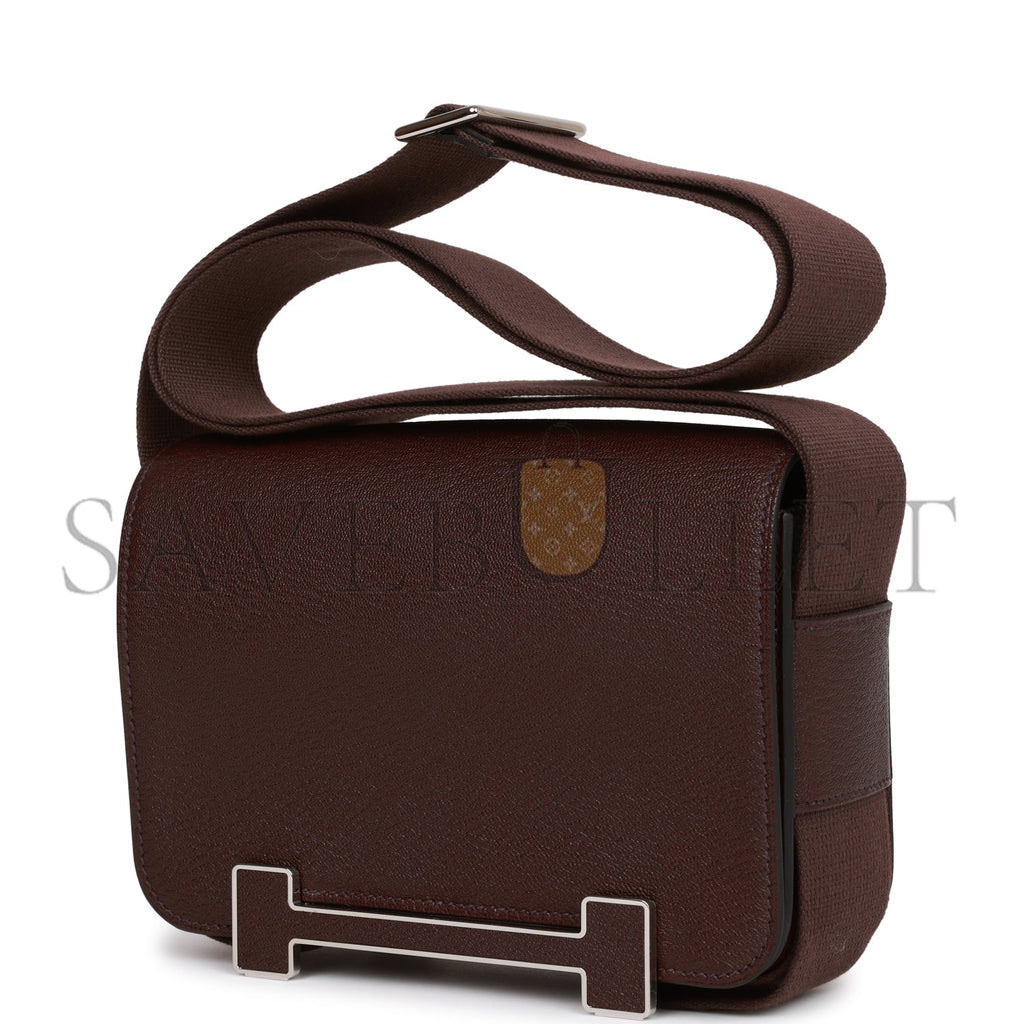 H**mes geta rouge sellier chevre palladium hardware (20.3*14*6.4cm)