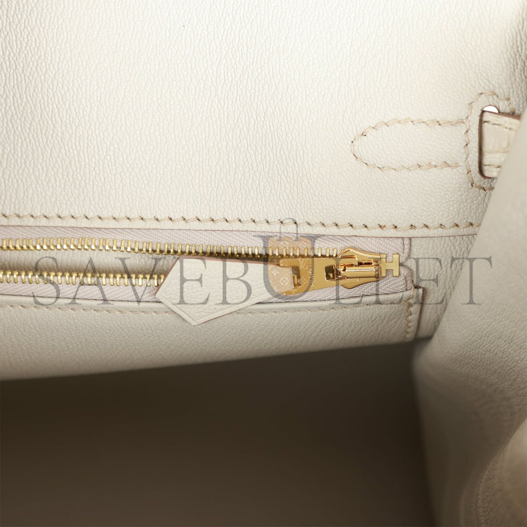 H**mes birkin 25 beton matte alligator gold hardware handmade (25*19*12cm)