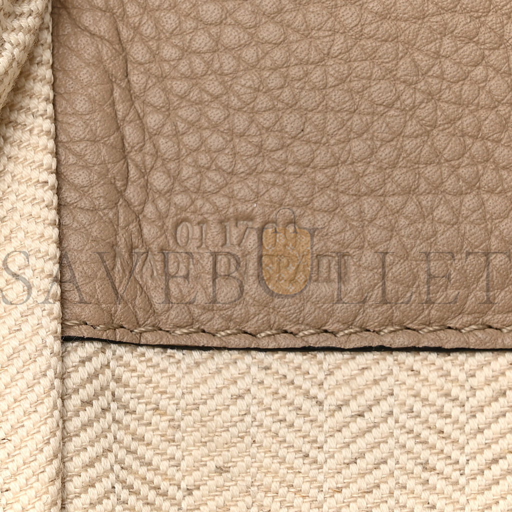 l*ew* calfskin medium hammock shoulder bag sand mink (32*30*17cm)