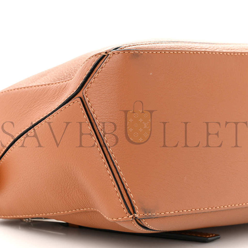 l*ew* calfskin small puzzle bag tan (24*16.5*10.5cm)