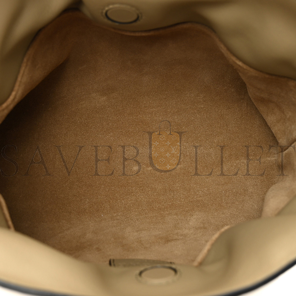 l*ew* calfskin mini flamenco knot bag light mauve (23*18*7cm)