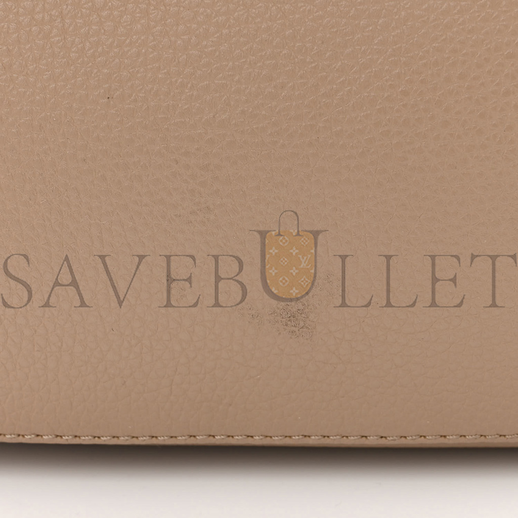 l*ew* grained calfskin small puzzle bag sand mink (24*16.5*10.5cm)