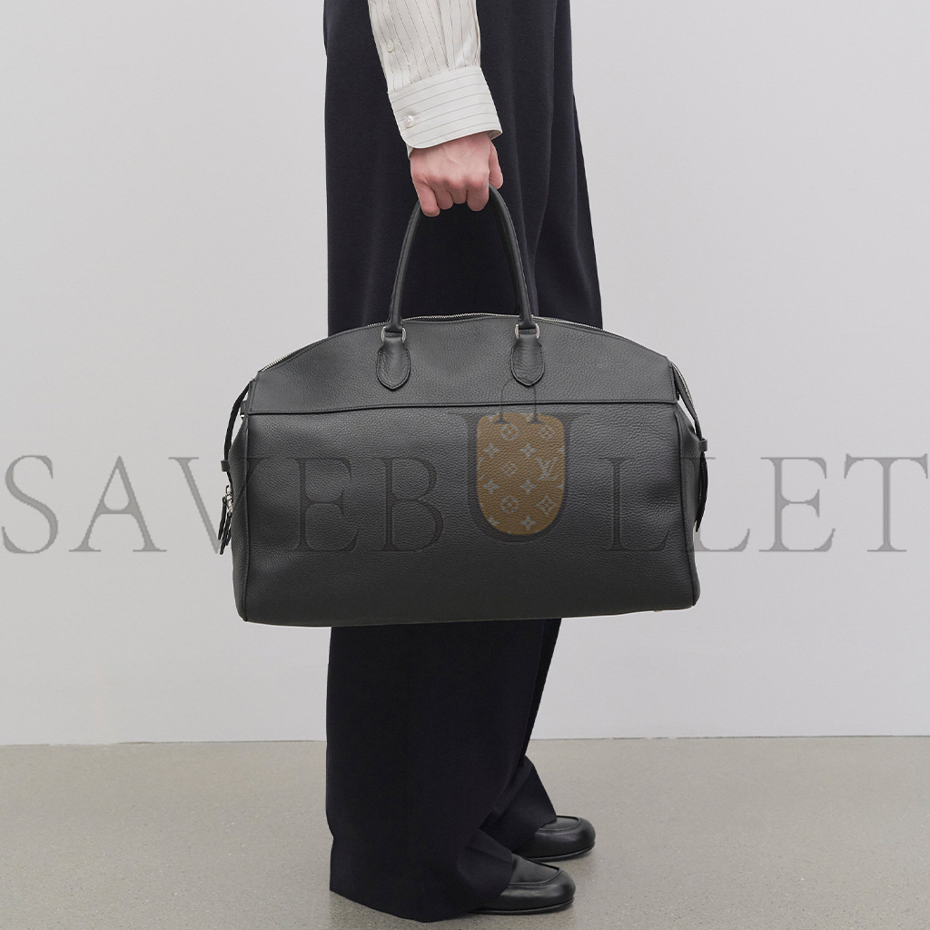 T*e R*w george duffle in leather black w1630l129bas (43*30*18cm)