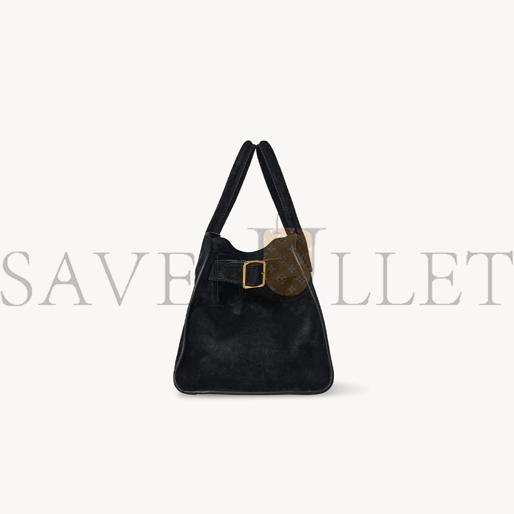 T*e R*w soft margaux 10 bag in suede black w1190l25blsg (25*18*19cm)