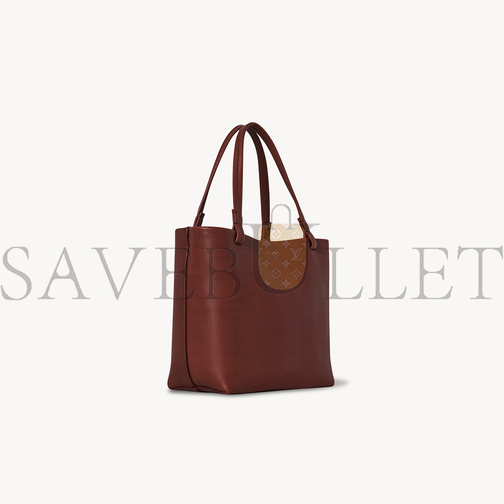 T*e R*w small park tote bag in leather cognac w1199l72cgsg (29*18*10cm)