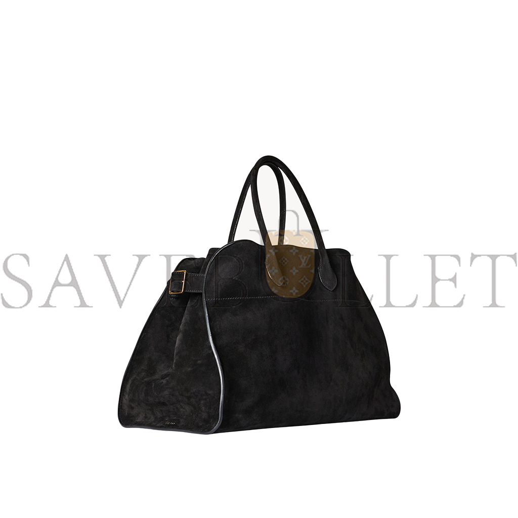 T*e R*w soft margaux 17 bag in suede black w1254l25blsg (43*30*25cm)