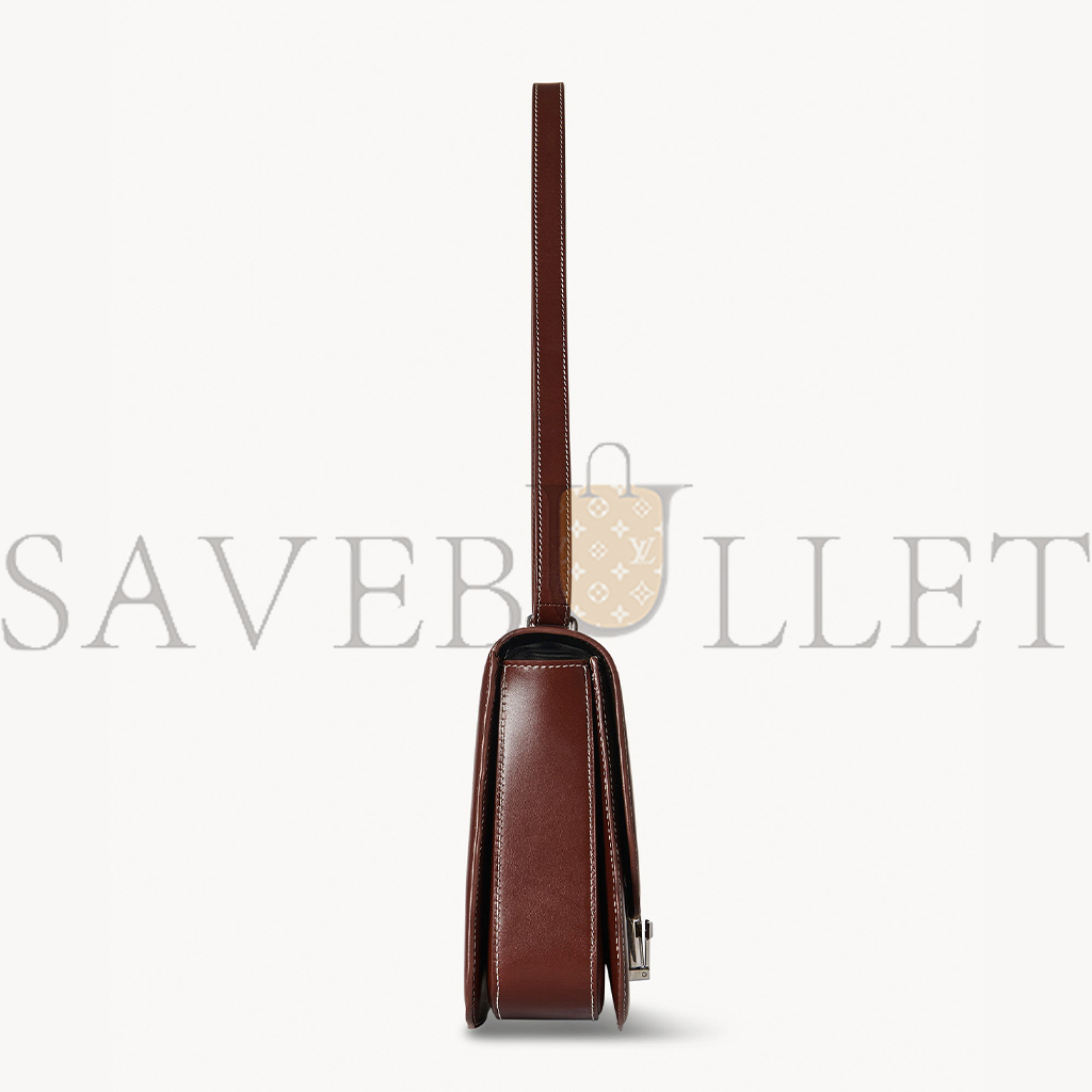 T*e R*w sofia 10.00 shoulder bag in leather cherry wood w1570l60chywd (25*18*8cm）