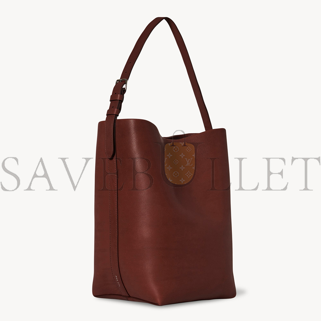 T*e R*w medium ns shoulder bag in leather cognac w1588l72cgnpl （33*28*15cm)